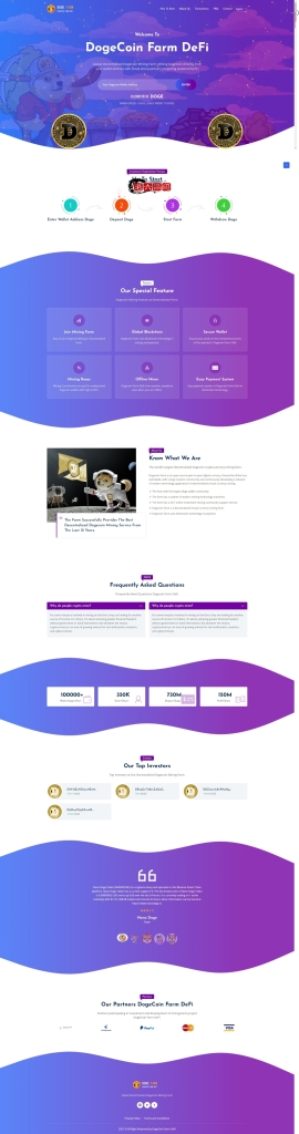 独家狗狗币DeFi矿场/DeFi区块链/流动性矿池/存币生息